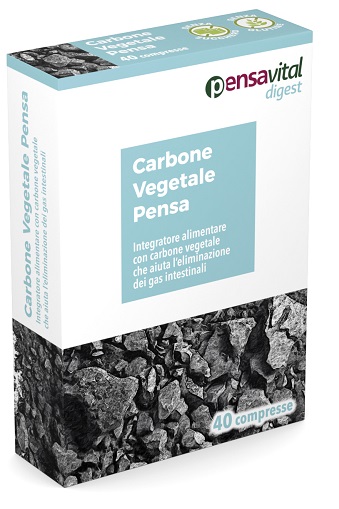 CARBONE VEGETALE PENSA 40 COMPRESSE - Farmacia Rossi2 - Farmacia Rossi 