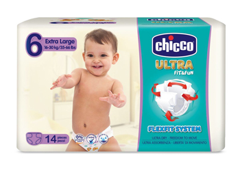CHICCO PANNOLINO ULTRA XL 14 PEZZI - Farmacia Rossi2 - Farmacia Rossi 