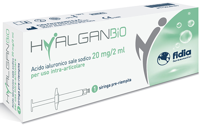 SIRINGA HYALGANBIO INTRA-ARTICOLARE 20MG 2 ML - Farmacia Rossi2 - Farmacia Rossi 