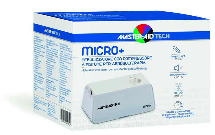 NEBULIZZATORE PISTONE MASTER-AID TECH MICRO+ - Farmacia Rossi2 - Farmacia Rossi 