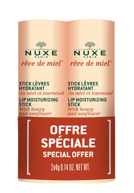 NUXE REVE DE MIEL DUO STICK LABBRA IDRATANTE 2X4 G - Farmacia Rossi2 - Farmacia Rossi 