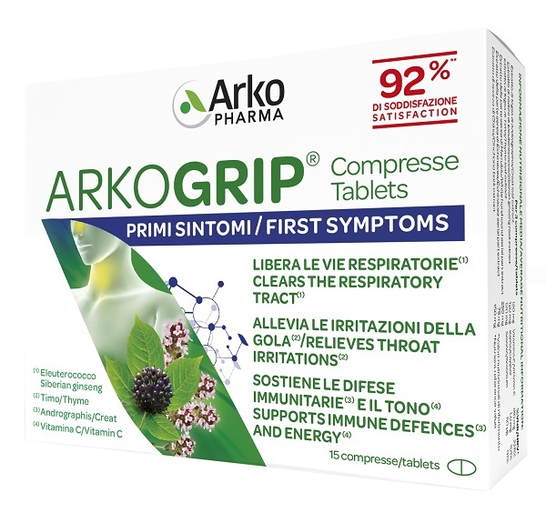 ARKOGRIP 15 COMPRESSE - Farmacia Rossi2 - Farmacia Rossi 