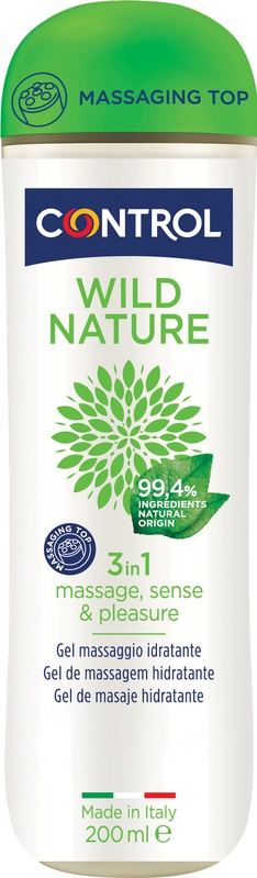 CONTROL WILD NATURE MASSAGE GEL MASSAGGIO 3 IN 1 200 ML - Farmacia Rossi2 - Farmacia Rossi 