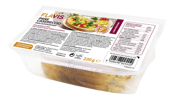 MEVALIA FLAVIS PANE CASERECCIO 220 G - Farmacia Rossi2 - Farmacia Rossi 
