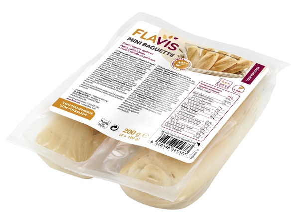MEVALIA FLAVIS MINI BAGUETTE 200 G - Farmacia Rossi2 - Farmacia Rossi 