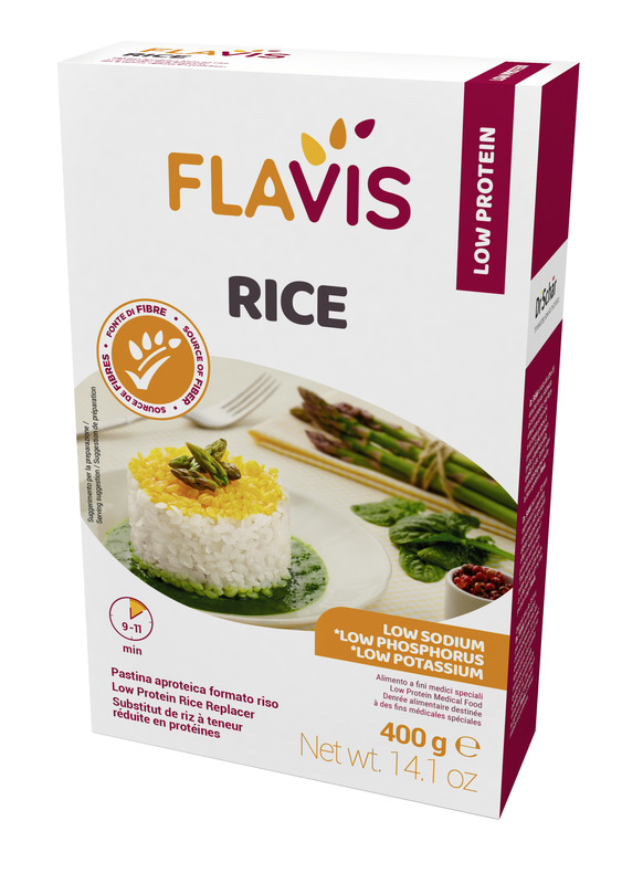 FLAVIS RICE PASTINA APROTEICA FORMATO RISO 400 G - Farmacia Rossi2 - Farmacia Rossi 