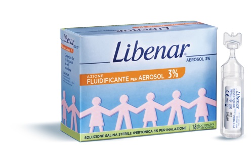 LIBENAR 18 FIALE AEROSOL IPERTONICHE 3% - Farmacia Rossi2 - Farmacia Rossi 