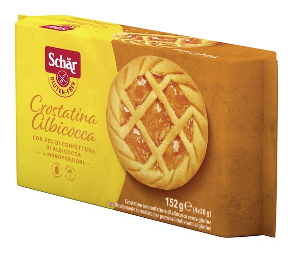 SCHAR CROSTATINA ALBICOCCA 4 X 38 G - Farmacia Rossi2 - Farmacia Rossi 
