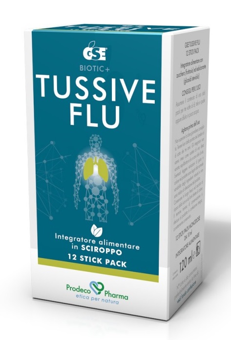 GSE TUSSIVE FLU 12 STICKPACK - Farmacia Rossi2 - Farmacia Rossi 