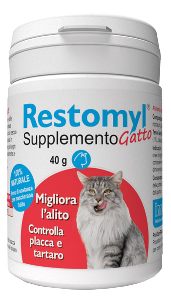 RESTOMYL SUPPLEMENTO GATTO FLACONCINO 40 G - Farmacia Rossi2 - Farmacia Rossi 