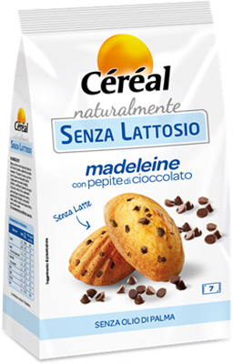 CEREAL MADELEINE PEPITE CIOCCOLATO NATURALMENTE SENZA LATTOSIO 210 G - Farmacia Rossi2 - Farmacia Rossi 