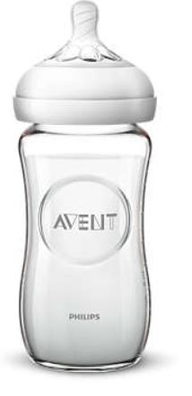 AVENT BIBERON NATURAL VETRO 240ML - Farmacia Rossi2 - Farmacia Rossi 