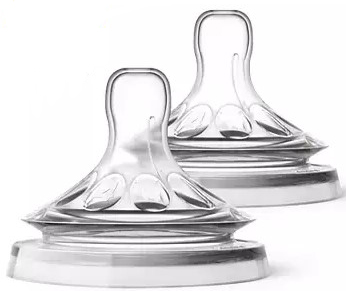 AVENT 2 TETTARELLE NATURAL FLUSSO ABBONDANTE 4 FORI - Farmacia Rossi2 - Farmacia Rossi 