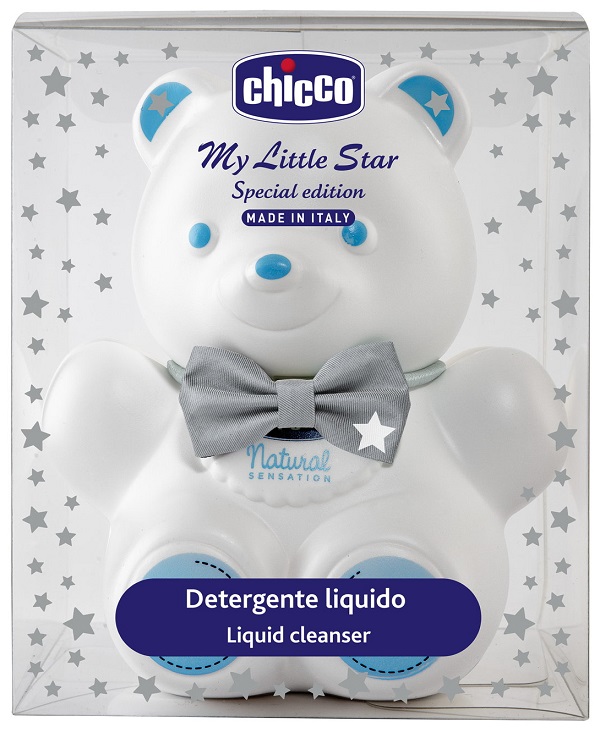 CHICCO COSMETICI NATURAL SENSATION DETERGENTE ORSO STARS - Farmacia Rossi2 - Farmacia Rossi 