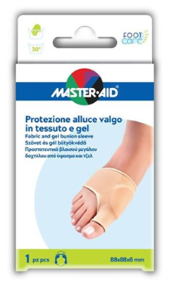 PROTEZIONE MASTER-AID IN GEL E TESSUTO PER ALLUCE VALGO 1 PEZZO - Farmacia Rossi2 - Farmacia Rossi 