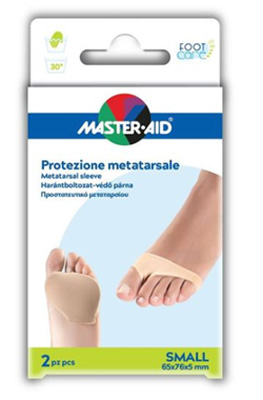 PROTEZIONE MASTER-AID PER METATARSO IN TESSUTO ELASTICO E GEL S 1 PAIO - Farmacia Rossi2 - Farmacia Rossi 