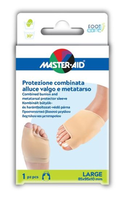 PROTEZIONE MASTER-AID PER ALLUCE VALGO E METATARSO L 1 PEZZO - Farmacia Rossi2 - Farmacia Rossi 