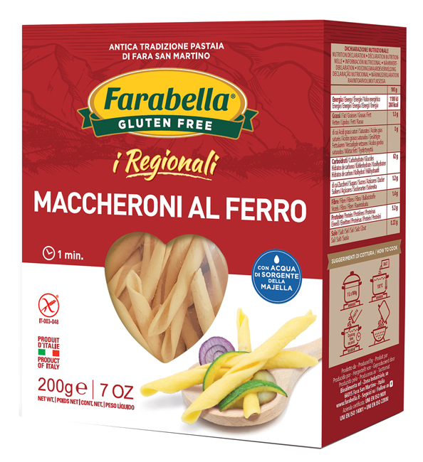 FARABELLA I REGIONALI MACCHERONI FERRO 200 G - Farmacia Rossi2 - Farmacia Rossi 