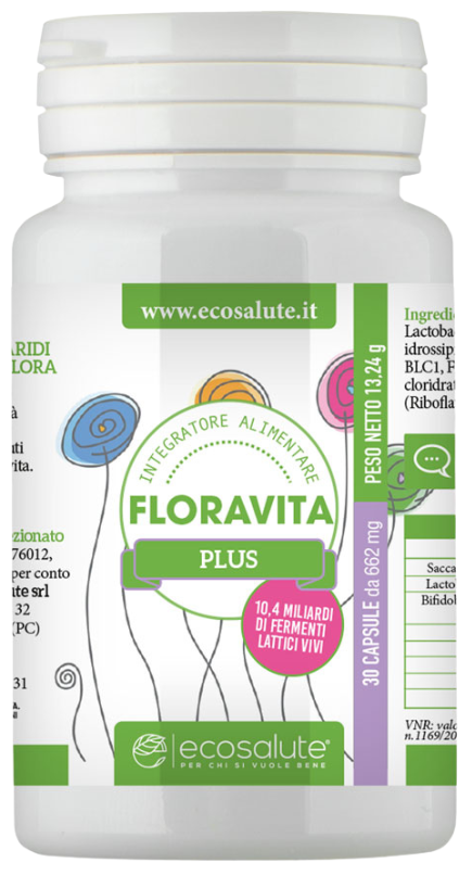 FLORAVITA PLUS 10,4MLD 30 CAPSULE - Farmacia Rossi2 - Farmacia Rossi 
