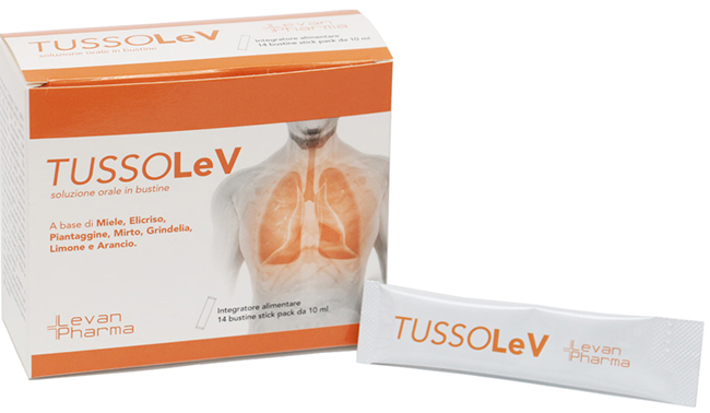 TUSSOLEV 14 STICK - Farmacia Rossi2 - Farmacia Rossi 