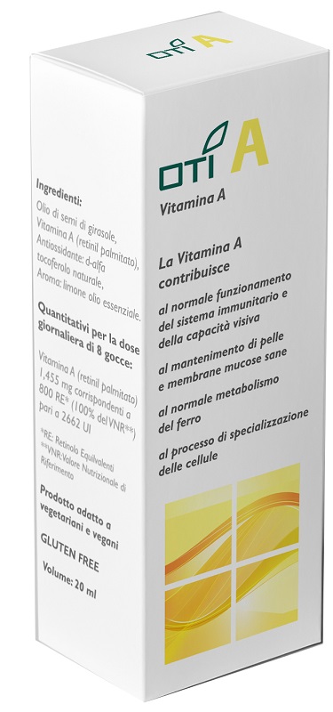 OTI A VITAMINA A GOCCE 20ML - Farmacia Rossi2 - Farmacia Rossi 