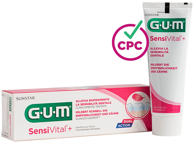 GUM SENSIVITAL + DENTIFRICIO 75 ML - Farmacia Rossi2 - Farmacia Rossi 