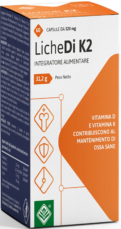 LICHEDI K2 60 CAPSULE - Farmacia Rossi2 - Farmacia Rossi 