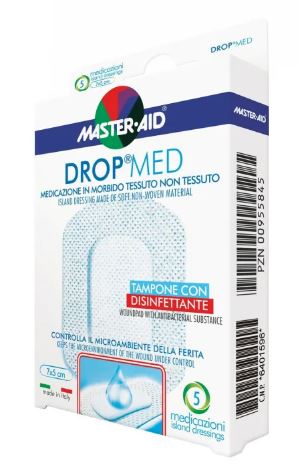 MEDICAZIONE MASTER-AID DROP MED 10 X 10 CM 5 PEZZI - Farmacia Rossi2 - Farmacia Rossi 