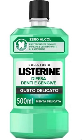 LISTERINE DENTI & GENGIVE DELICATO 500 ML - Farmacia Rossi2 - Farmacia Rossi 
