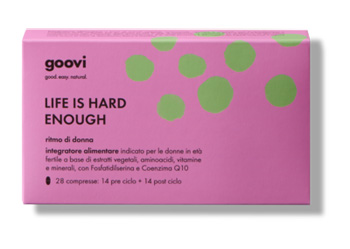 GOOVI LIFE IS HARD ENOUGH RITMO DI DONNA 28 COMPRESSE - Farmacia Rossi2 - Farmacia Rossi 
