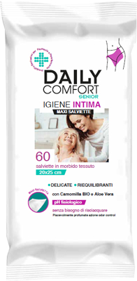 DAILY COMFORT SENIOR PANNI DETERGENTI IGIENE INTIMA 60 PEZZI - Farmacia Rossi2 - Farmacia Rossi 