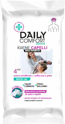 DAILY COMFORT SENIOR PANNI SHAMPOO 4 PEZZI - Farmacia Rossi2 - Farmacia Rossi 