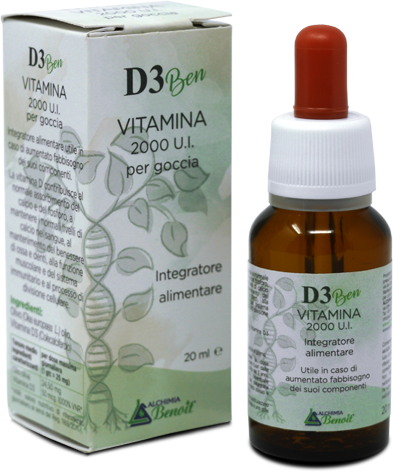 D3 BEN VITAMINA 20 ML - Farmacia Rossi2 - Farmacia Rossi 