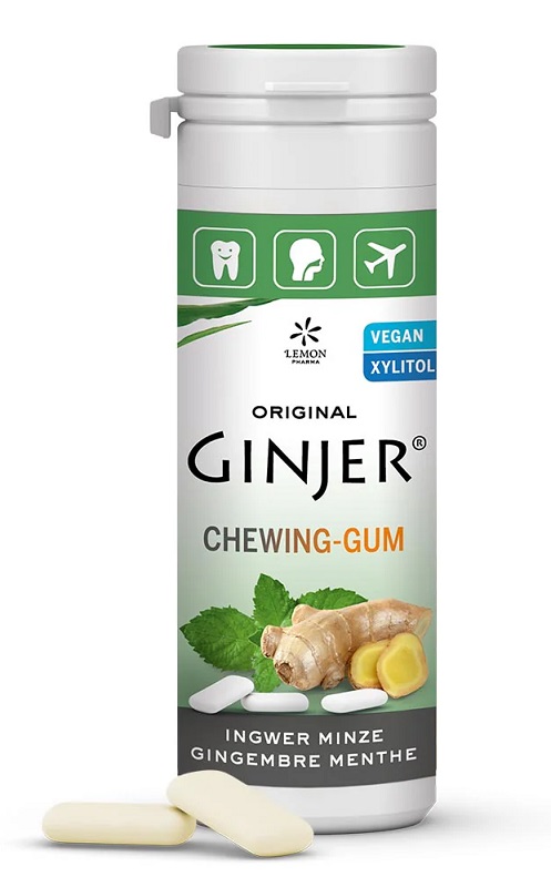 LEMON PHARMA GOMME GINJER E MENTA 36 G - Farmacia Rossi2 - Farmacia Rossi 
