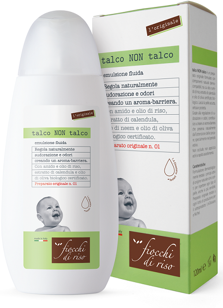FIOCCHI DI RISO TALCO NON TALCO 120 ML - Farmacia Rossi2 - Farmacia Rossi 