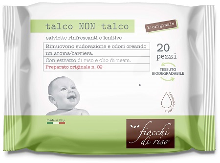 FIOCCHI DI RISO SALVIETTE TALCO NON TALCO - Farmacia Rossi2 - Farmacia Rossi 