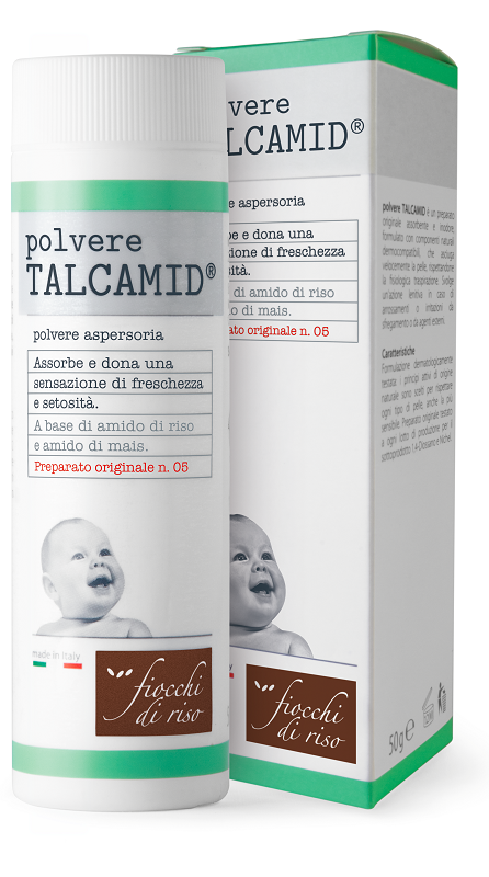 TALCAMID POLVERE FDR 50 G - Farmacia Rossi2 - Farmacia Rossi 
