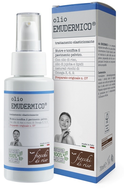FIOCCHI DI RISO OLIO EMUDERMICO ELASTICIZZANTE 70 ML - Farmacia Rossi2 - Farmacia Rossi 