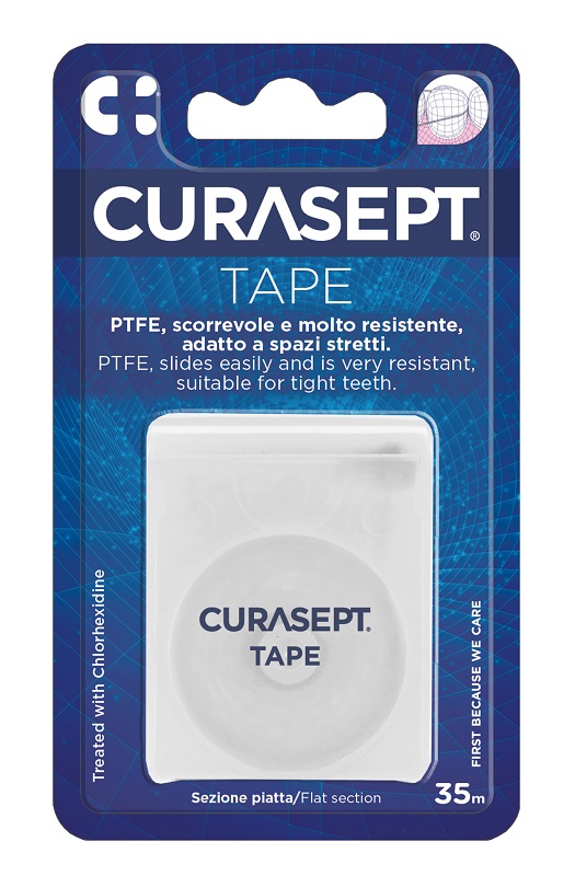 CURASEPT FLOSS PTFE TAPE CLOREXIDINA - Farmacia Rossi2 - Farmacia Rossi 