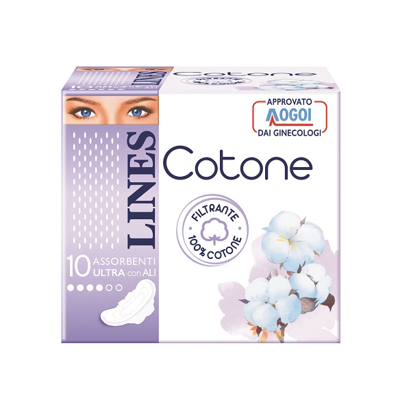 LINES COTONE ULTRA ALI GIORNO 10 PEZZI - Farmacia Rossi2 - Farmacia Rossi 