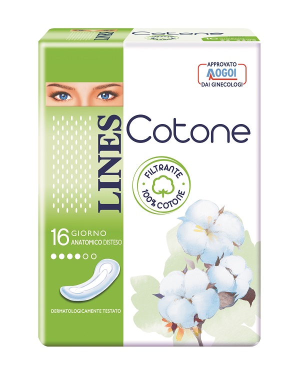 LINES COTONE NON ULTRA ANATOMICI DISTESI 16 PEZZI - Farmacia Rossi2 - Farmacia Rossi 