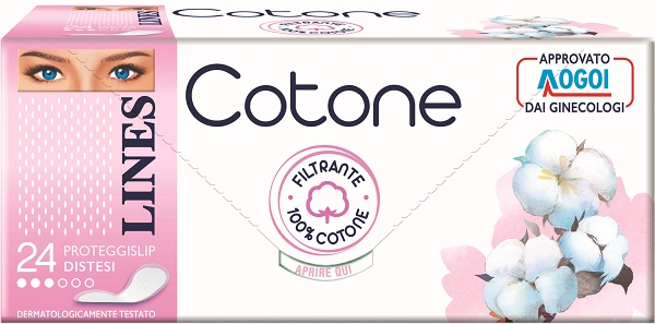LINES COTONE PROTEGGISLIP DISTESI 24 PEZZI - Farmacia Rossi2 - Farmacia Rossi 