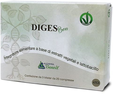 DIGES BEN 60 COMPRESSE - Farmacia Rossi2 - Farmacia Rossi 