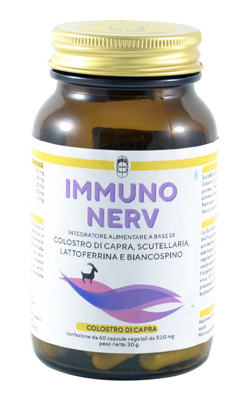 IMMUNO NERV COLOSTRO DI CAPRA SISTEMA NERVOSO 60 CAPSULE VEGETALI - Farmacia Rossi2 - Farmacia Rossi 