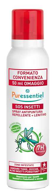PURESSENTIEL SPRAY ANTIPUNTURA SOS INSETTI PMC 200 ML - Farmacia Rossi2 - Farmacia Rossi 
