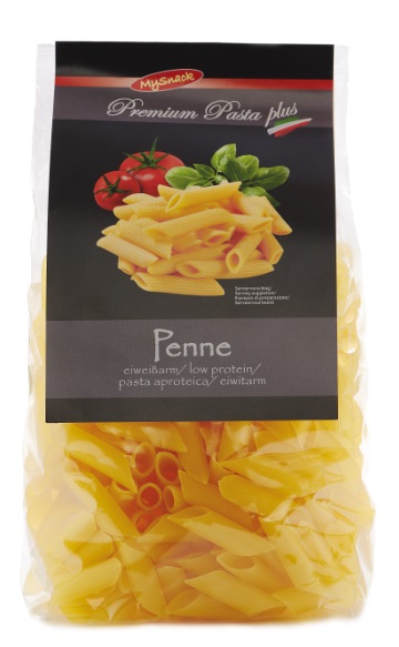 MY SNACK PREMIUM PLUS PASTA APROTEICA PENNE 500 G - Farmacia Rossi2 - Farmacia Rossi 