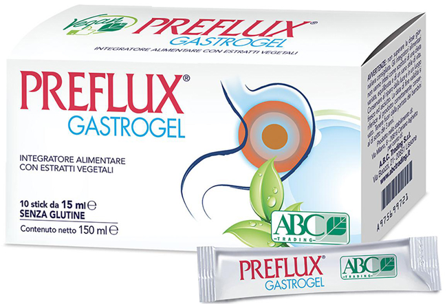 PREFLUX GASTROGEL 10 STICK PACK DA 15 ML - Farmacia Rossi2 - Farmacia Rossi 