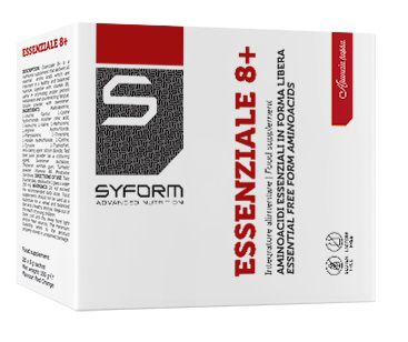 ESSENZIALE 8+ 20 BUSTE GUSTO ARANCIA ROSSA - Farmacia Rossi2 - Farmacia Rossi 