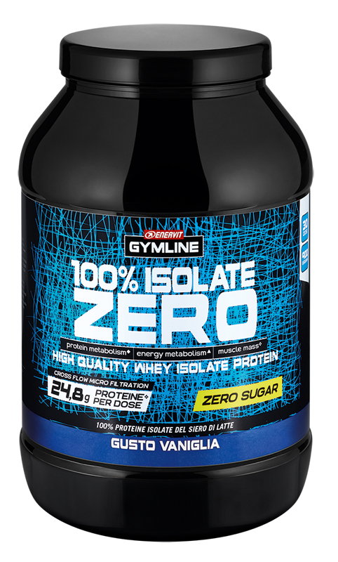GYMLINE 100% WHEY ISO ZERO VANIGLIA 900 G - Farmacia Rossi2 - Farmacia Rossi 