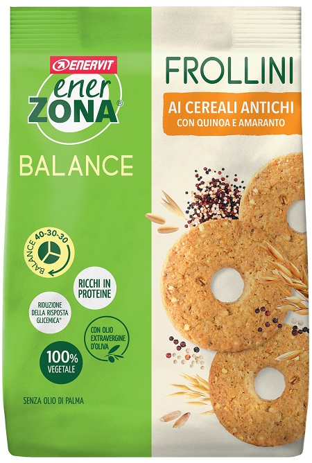 ENERZONA FROLLINI VEG CEREALI ANTICHI 250 G - Farmacia Rossi2 - Farmacia Rossi 